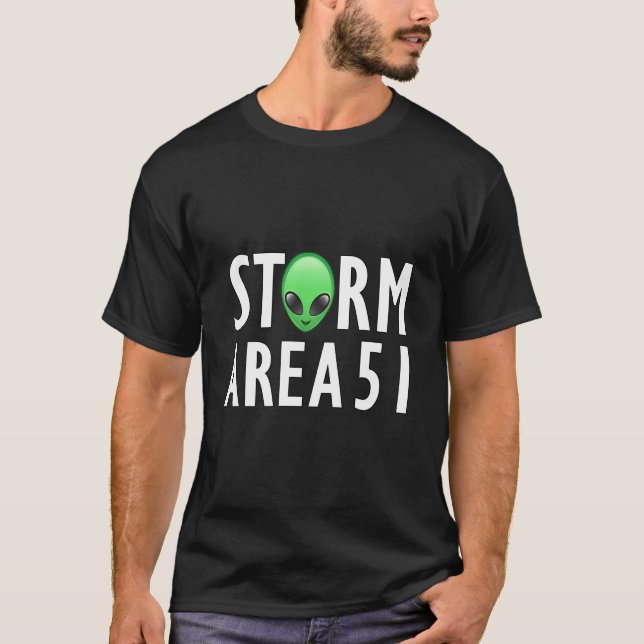 T-shirt d'événement de la région 51 de tempête (Devant)