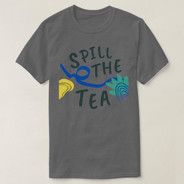 T-shirt Déverser Le Thé 18 (Design devant)