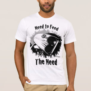 T-shirt Devez alimenter et continuer