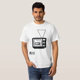 T-shirt Dévier la musique de la maison