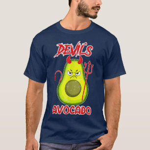 T-shirt Devil Avocado Devil Satan