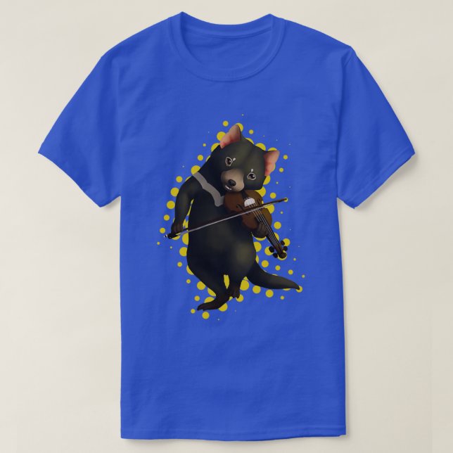 T-shirt Devil est allé en Géorgie (Design devant)