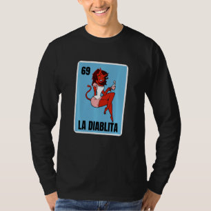T-shirt Devil Femme Lottery mignonne Mexicaine Lottery La