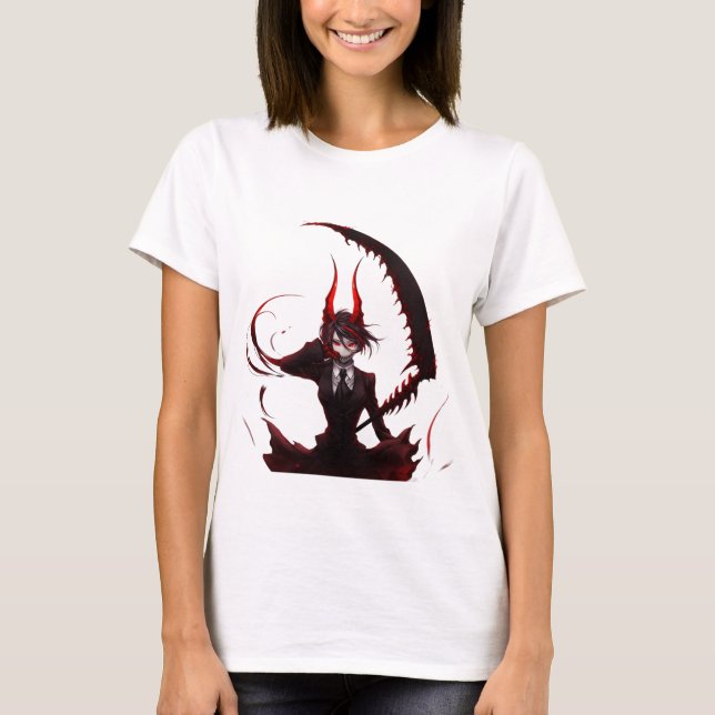 T-shirt devil girl (Devant)
