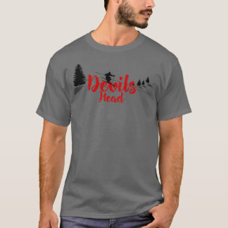 T-shirt Devils Head Ski Long