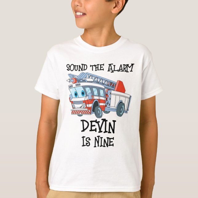 T-shirt Devin is Nine (Devant)