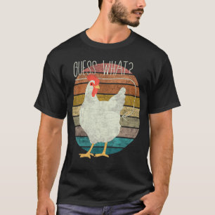 T-shirt Devine quoi Cul de poulet Poulet 4