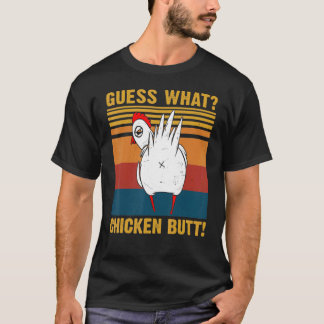 T-shirt Devinette drôle Quel Croupion De Poulet Poulet