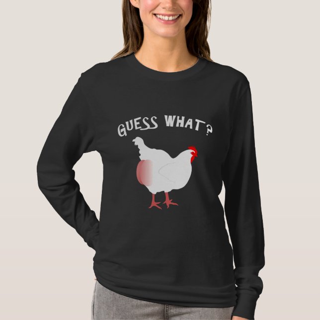 T-shirt Devinez Ce Beurre De Poulet Nice (Devant)