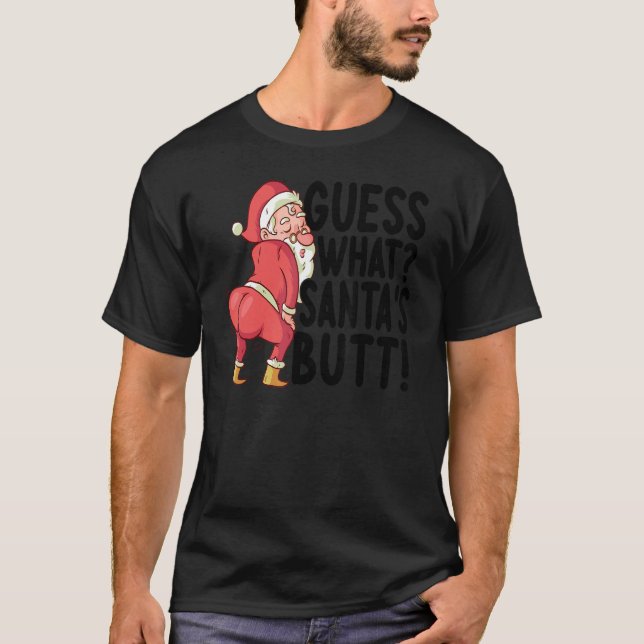 T-shirt Devinez ce que Père Noël mais Noël Noël Noël Noël  (Devant)
