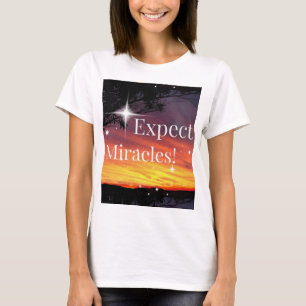 T-shirt Devinez la citation Inspirationnelle Miracles Spar