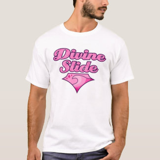 T-shirt Devinez la glissière rosâtre