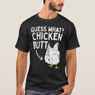 T-shirt Devinez quel éleveur d'animaux d'élevage de poulet