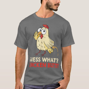 T-shirt Devinez quel éleveur de poulets au poulets 462