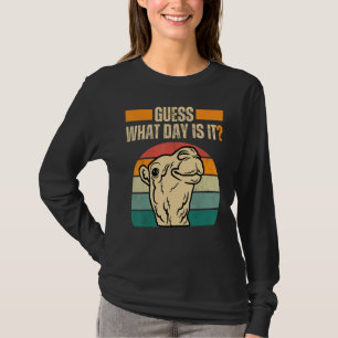 T-shirt Devinez Quel Jour Est-Ce Chameau Hump Day Camel We