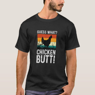 T-shirt Devinez quel vêtement de poule Butt