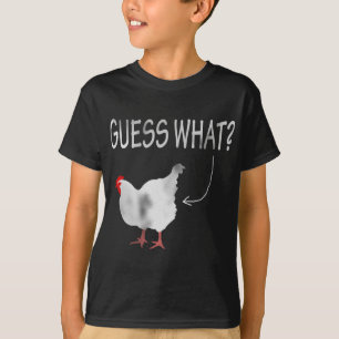 T-shirt Devinez Quoi ? Beurre De Poulet !