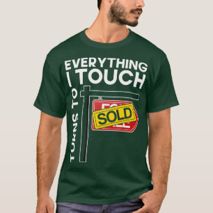 T-shirt Devis amusant immobilier Agent immobilier