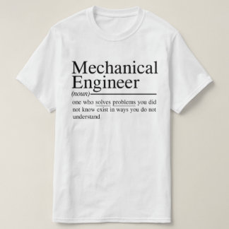 T-shirt devis amusants pour l'ingénieur mécanique
