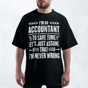 T-shirt Devis comptable Humour Je suis comptable Impôt amu