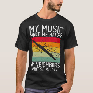 T-shirt Devis de Bassoon pour instrument éolien pour Basso