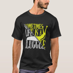 T-shirt Devis de collecte d'escargot banane pour attrapeur
