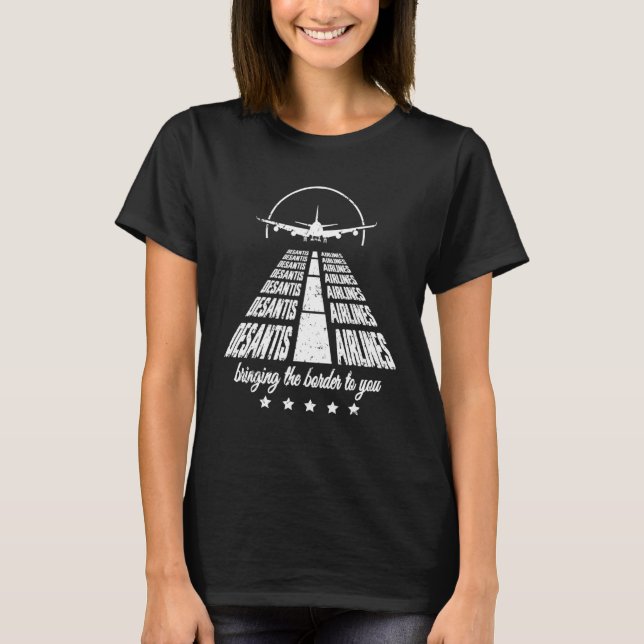 T-shirt Devis de Desantis Airlines (Devant)