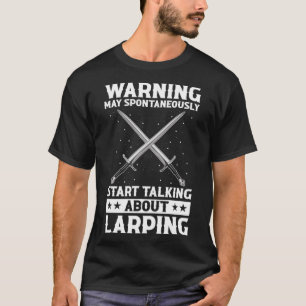 T-shirt Devis de jeu de rôle pour Larper et Larp