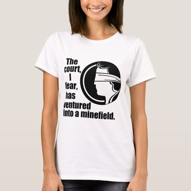 T-shirt Devis de la Cour suprême de Ginsburg Pro Choice Ru (Devant)