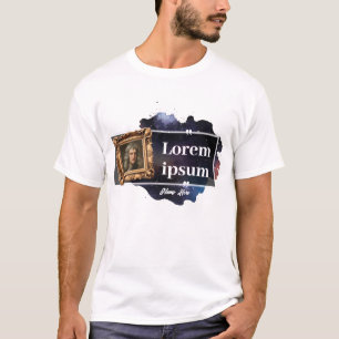 T-shirt Devis de science personnalisée