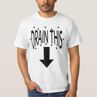 T-shirt devis des bandes de drainage