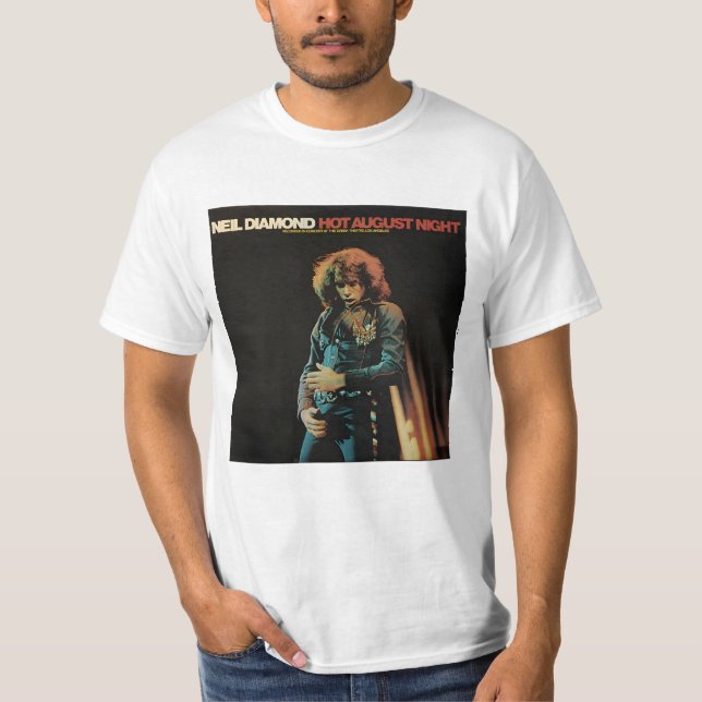 T-shirt devis des nuits chaudes d'août (Devant)