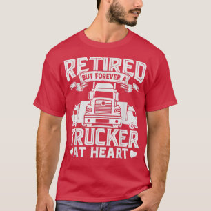 T-shirt Devis du conducteur de camion à la retraite Concep