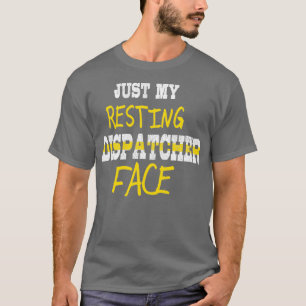 T-shirt Devis du répartiteur amusant Juste mon répartiteur
