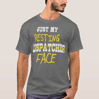 T-shirt Devis du répartiteur amusant Juste mon répartiteur