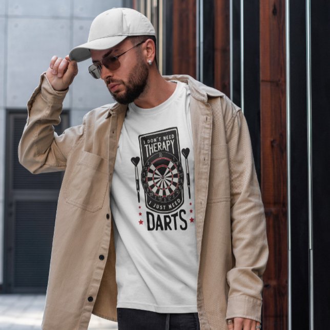 T-shirt Devis Funny Dartboard (Créateur téléchargé)