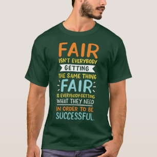 T-shirt Devis justes et réussis