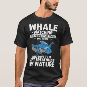 T-shirt Devis pour baleines bleues et baleines de Beulaga