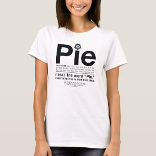 T-shirt Devis surnaturel "à tarte"