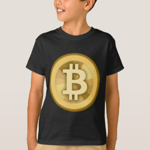 T-shirt Devise anonyme BTC de DIGITAL d'ARGENT de BITCOIN