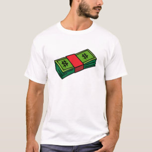 T-shirt Devise d'argent liquide du dollar de billets d'un
