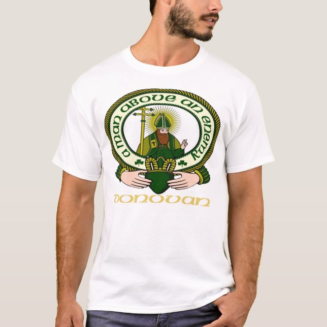 T-shirt Devise de clan de Donovan (Devant)