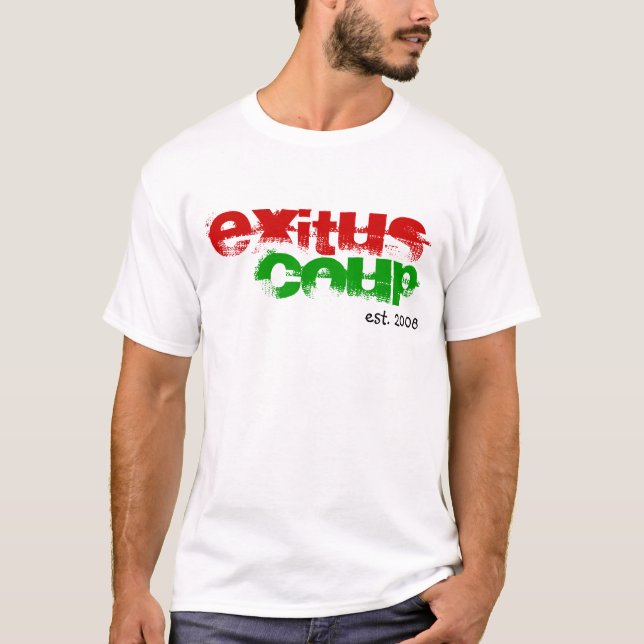 T-shirt Devise de l'EC des hommes (Devant)