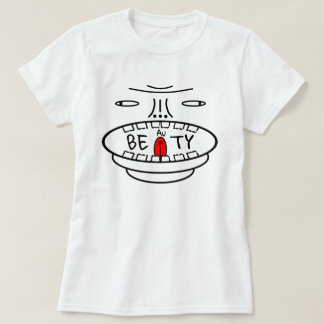 T-shirt Devise de positionnement : BEAuTY (Be Gold To Your