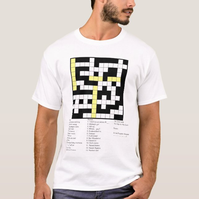 T-shirt Devise d'énigmes (Devant)