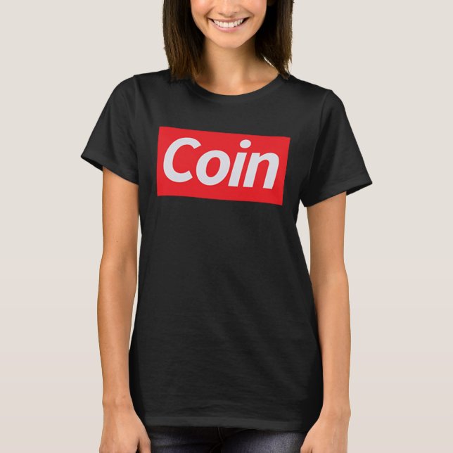 T-shirt Devise numérique Crypto (Devant)