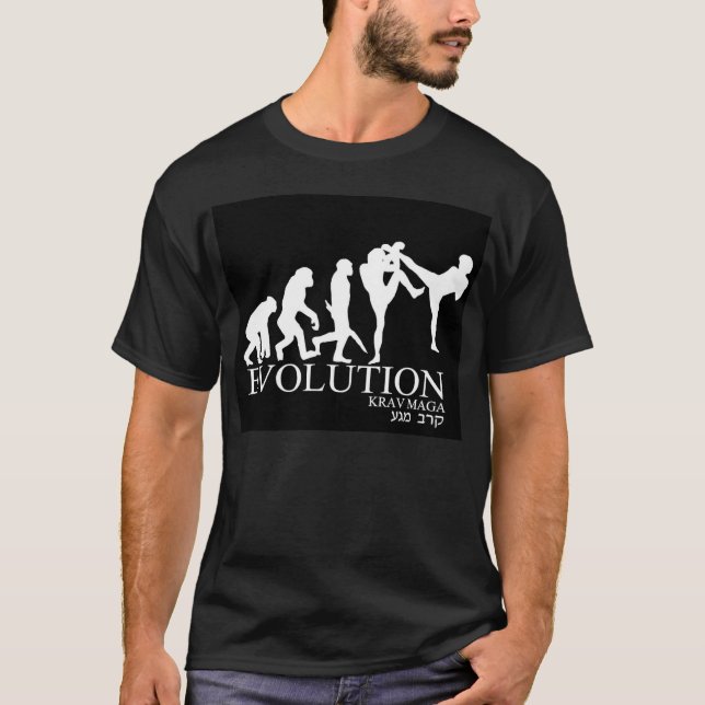 T-shirt d'évolution de Krav Maga (Devant)