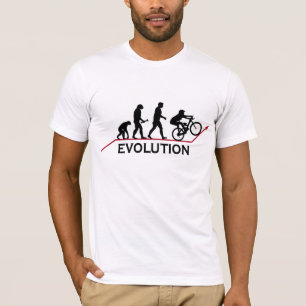 T-shirt d'évolution de vélo de montagne