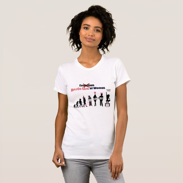 T-shirt d'évolution/révolution (Devant entier)