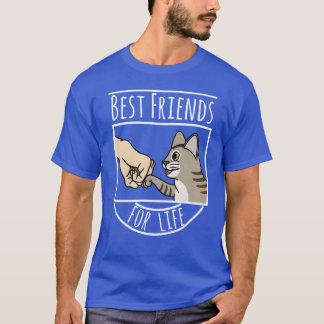 T-shirt Devon Re Cat Best Friends For Life rétro